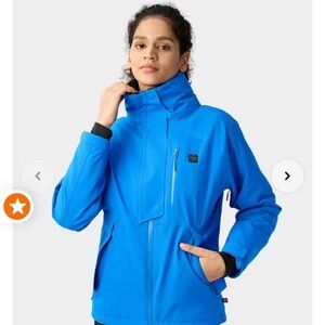 Women’s Heated Waterproof Ski Jacket